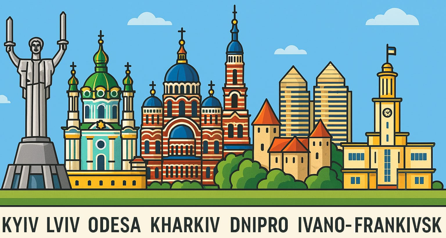 Найпопулярніші міста для оренди авто в Україні