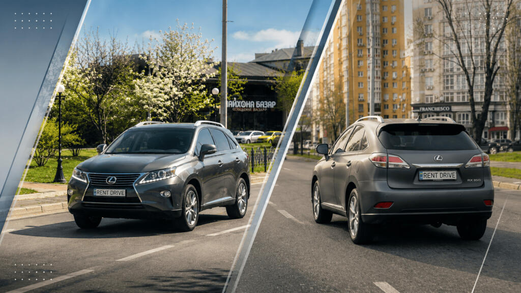 Аренда Lexus RX 350 в Киеве — VIP-класс от автопроката RentDrive